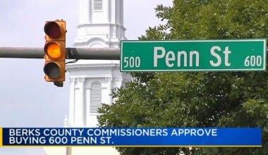 Berks County moves ahead with sales agreement to purchase former Meridian Bank building | Berks Regional News