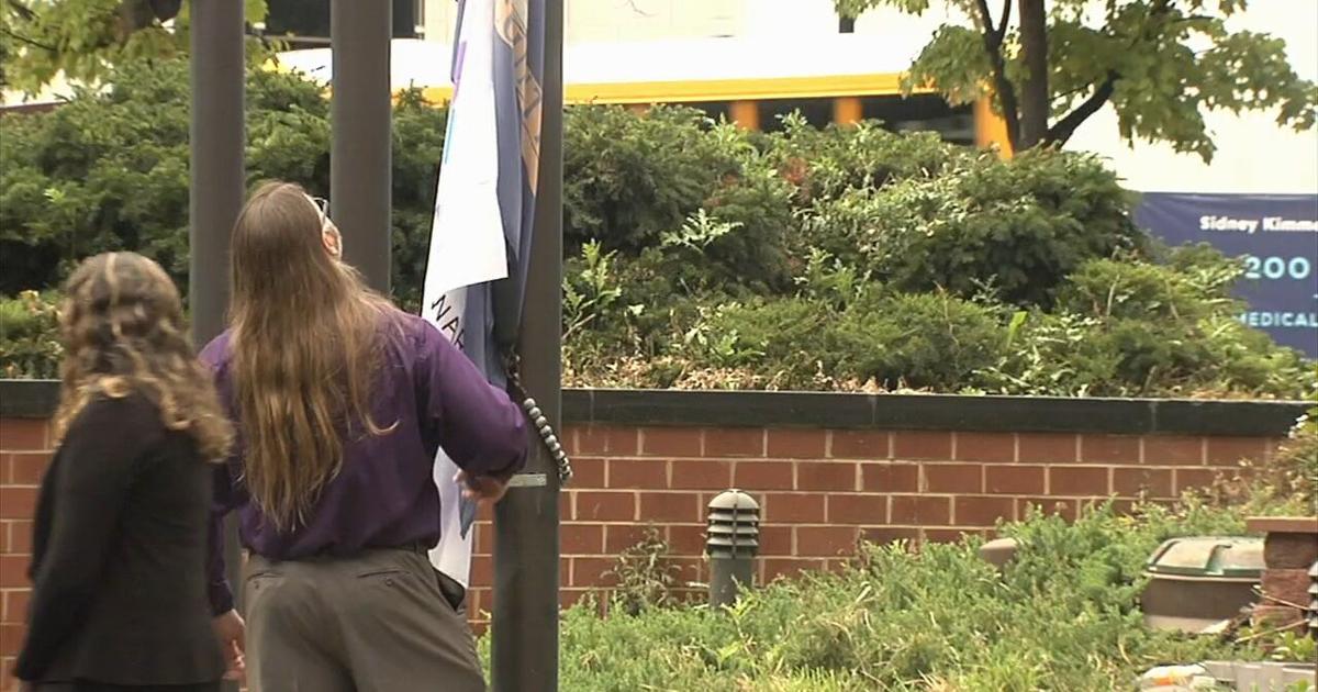 Flag raised in Allentown to mark Suicide Prevention Awareness Month | Allentown Area