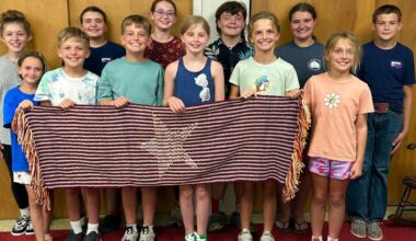Woolen shawl celebrating nation’s 250th anniversary to go up for sale at Allentown Fair | Entertainment News