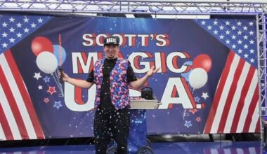 Allentown Fair returns with magician Dale Scott's patriotic magic show after two years |