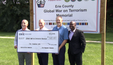 Erie Regional Chamber Donates to Planned Global War on Terrorism Memorial | News