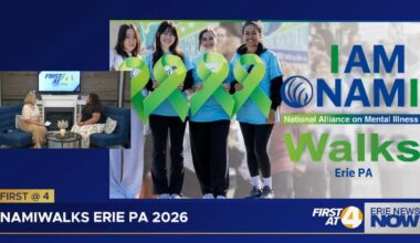 First at 4: NAMIWalks Erie PA 2026 | Latest Video