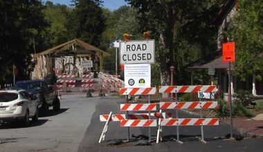 Work resumes on Bogert's Covered Bridge in Allentown | Allentown Area