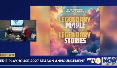 First at 4: Erie Playhouse 2027 Season Announcement | First at 4