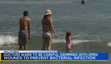 Health Beat: Doctors warn about the dangers of swimming with an open wound | Health Beat