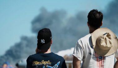 Greek air force jet crashes at annual aerial show, starts fire | Ap-world