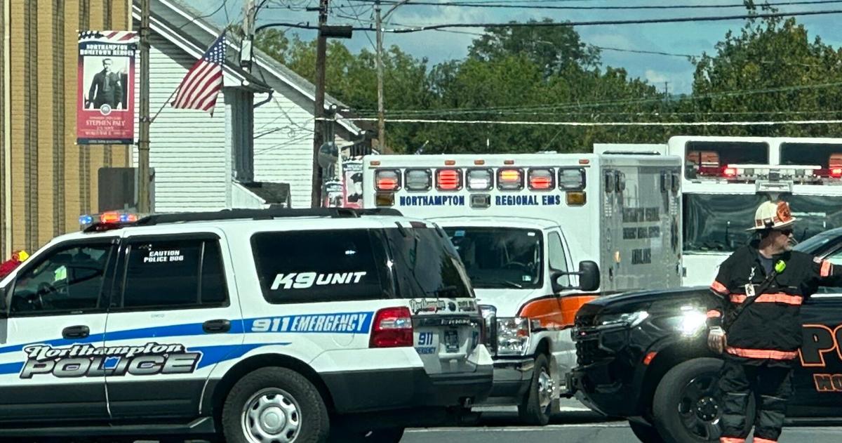 3-car crash in Northampton shuts down Coplay Bridge, injures two | Northampton County