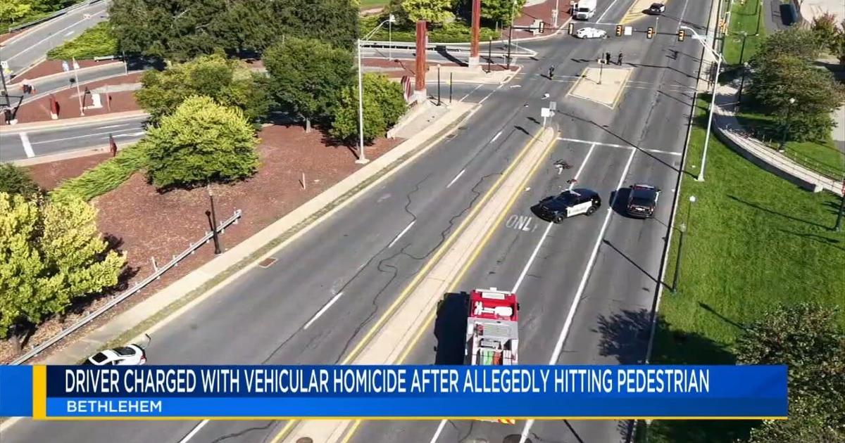 Man charged with homicide by vehicle, reckless driving in crash that killed pedestrian in Bethlehem | Bethlehem Area