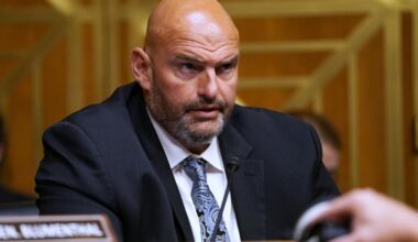 Sen. John Fetterman's isolation from Democrats grows stark in Pennsylvania | Ap