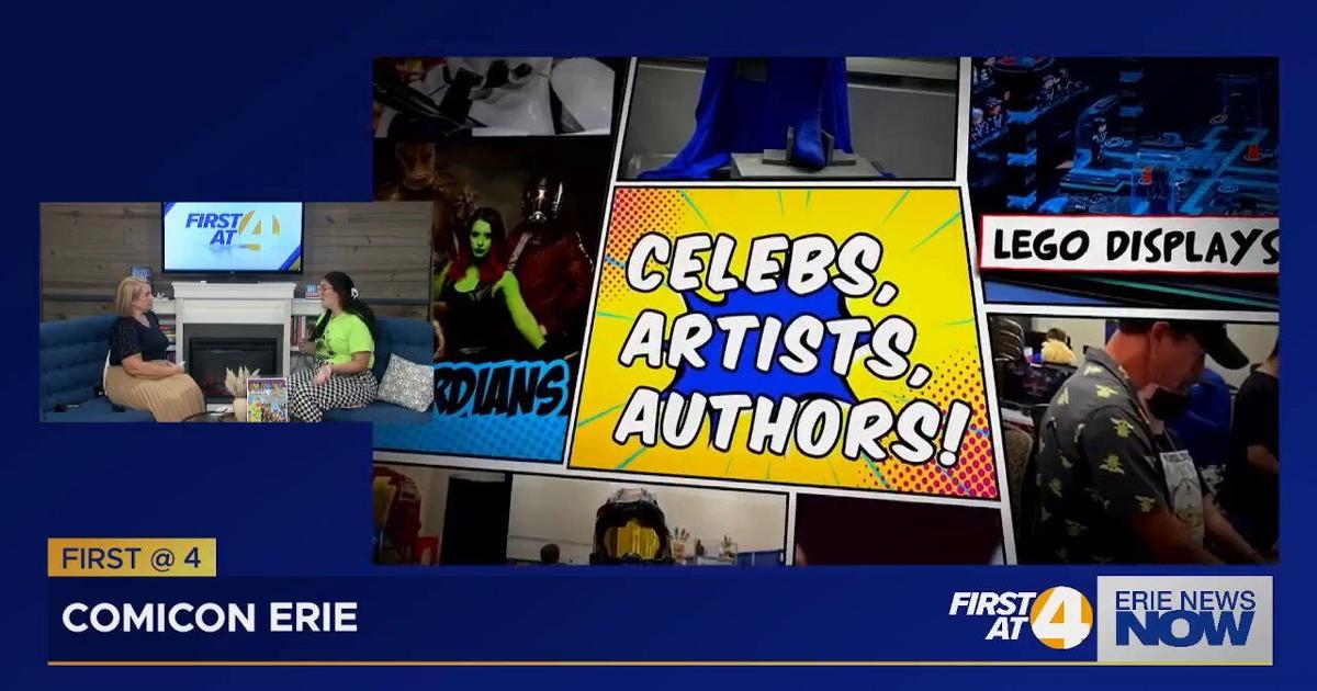 First at 4: ComiCon Erie | Latest Video