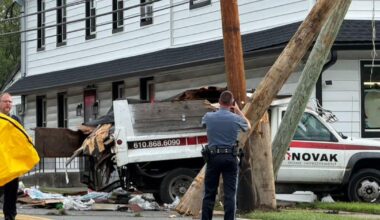 Accidente vehicular contra un poste deja a un herido en Bethlehem | Noticias