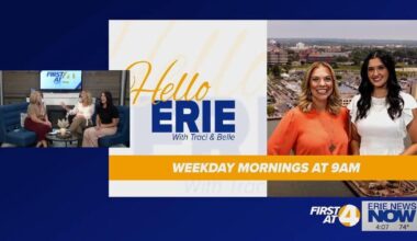 First at 4: Hello Erie with Traci and Belle | Latest Video