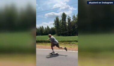 Man skateboarding from Mississippi to NYC for good cause | Southeastern Pennsylvania