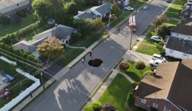 Sinkhole opens up on Bethlehem street | Bethlehem Area