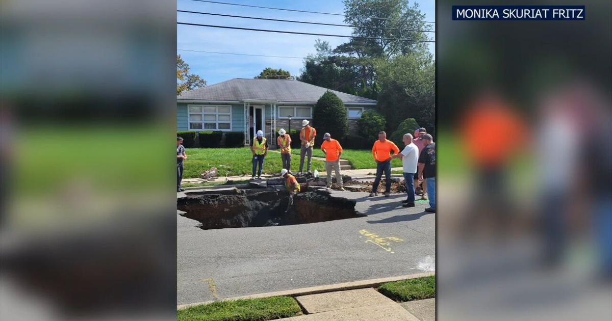 Firefighter talks about how 20-foot sinkhole opened up close to his home in Bethlehem | Bethlehem Area