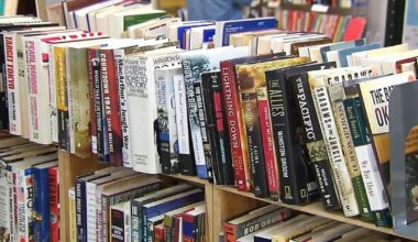 Thousands of used books line the shelves at annual book sale at the Bethlehem Area Public Library | Bethlehem Area
