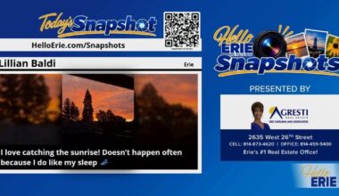 Hello Erie snapshot of the day captures sunrise hues | Hello Erie