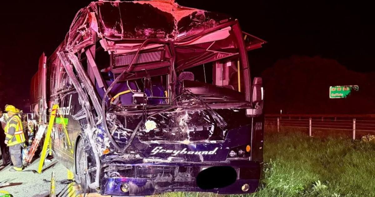 9 Hospitalized After Greyhound Bus, Tractor-Trailer Crash on I-90 | Local News