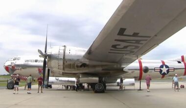 History comes alive at Lehigh Valley International Airport with WWII B-29 bomber | Allentown Area