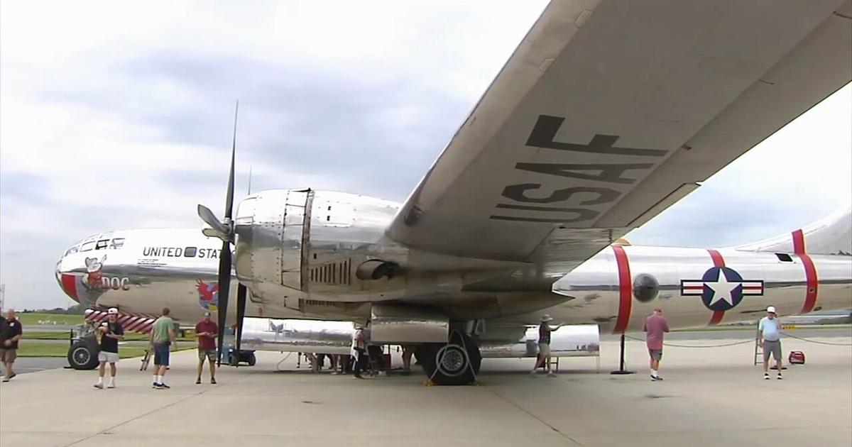 History comes alive at Lehigh Valley International Airport with WWII B-29 bomber | Allentown Area