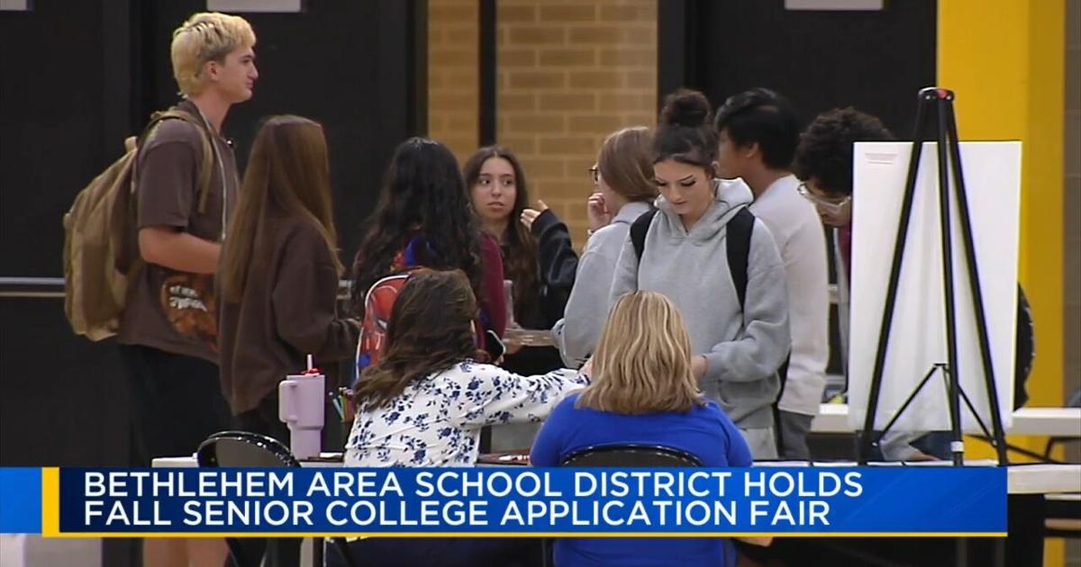 Bethlehem Aea School District college fair gives students access to free applications | Video