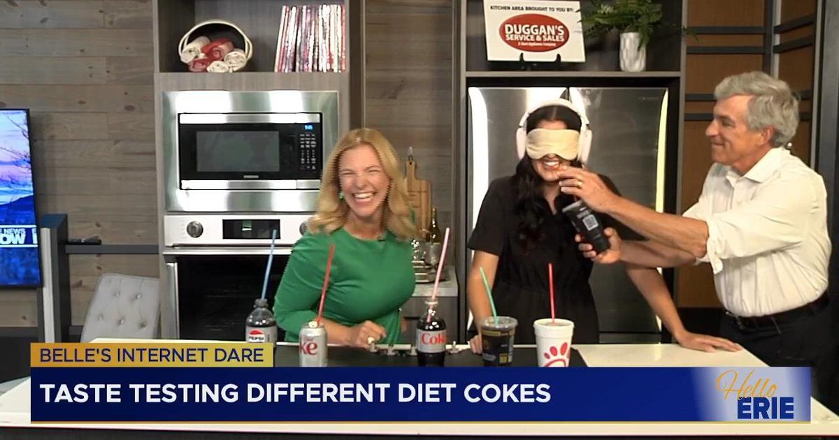 Belle's Internet Dare with Blind Diet Coke Testing | Hello Erie
