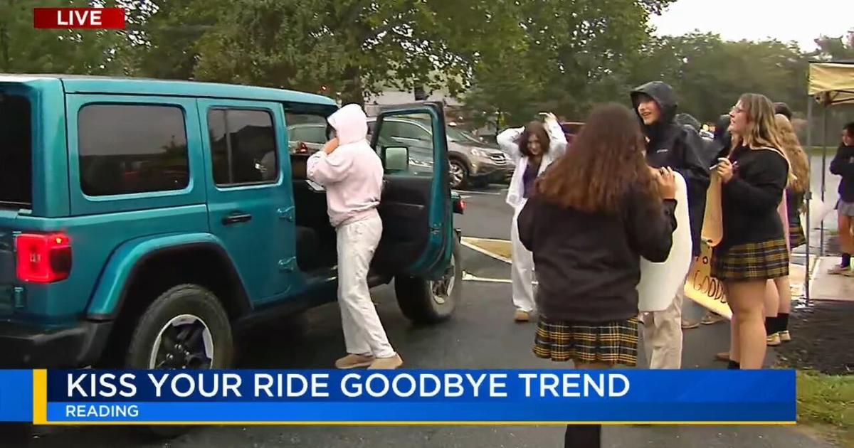 'We're all connected': Berks high school's Kiss Your Ride Goodbye event shines light on mental health | Reading Area