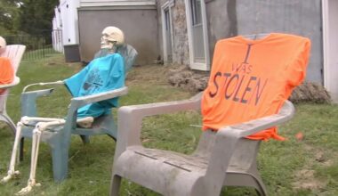 Spooky season heist: Thief steals decorative skeleton from S. Whitehall home | Allentown Area