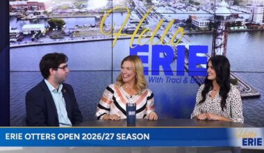 Erie Otters Home Opener with Trevor Kubeja | Hello Erie