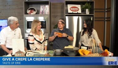 Taste of Erie with Give A Crepe La Creperie | Hello Erie