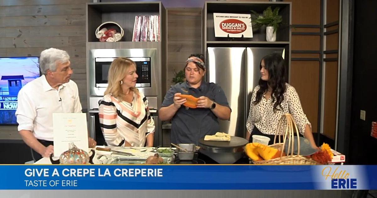 Taste of Erie with Give A Crepe La Creperie | Hello Erie
