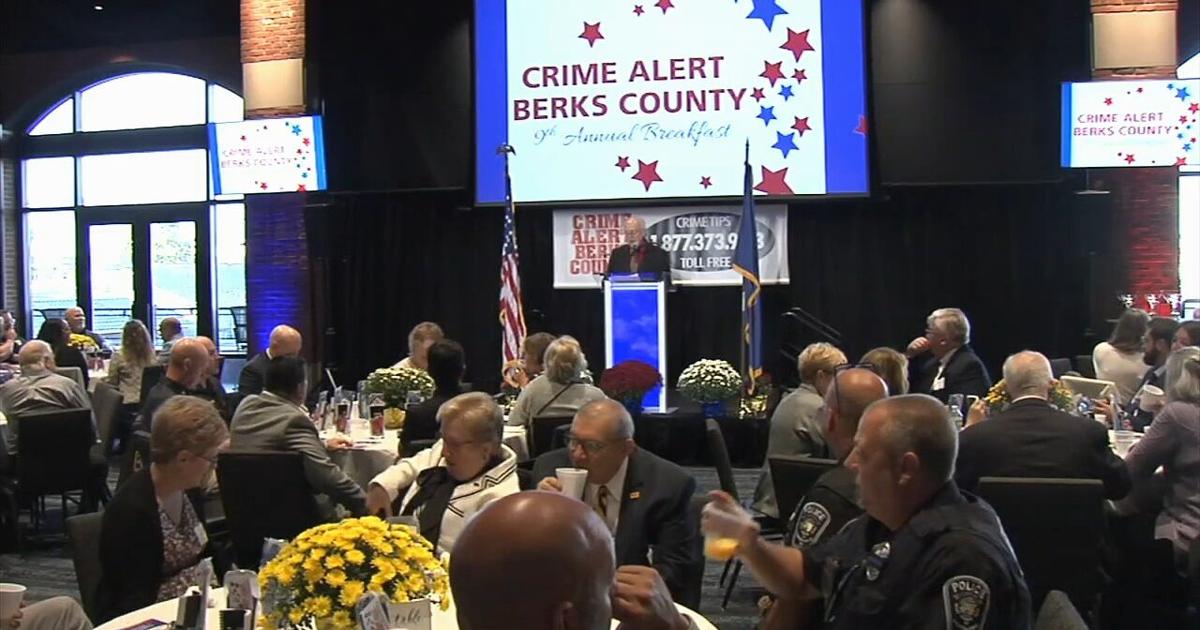 Crime Alert Berks County celebrates successful year, receives $15,000 check | Berks Regional News