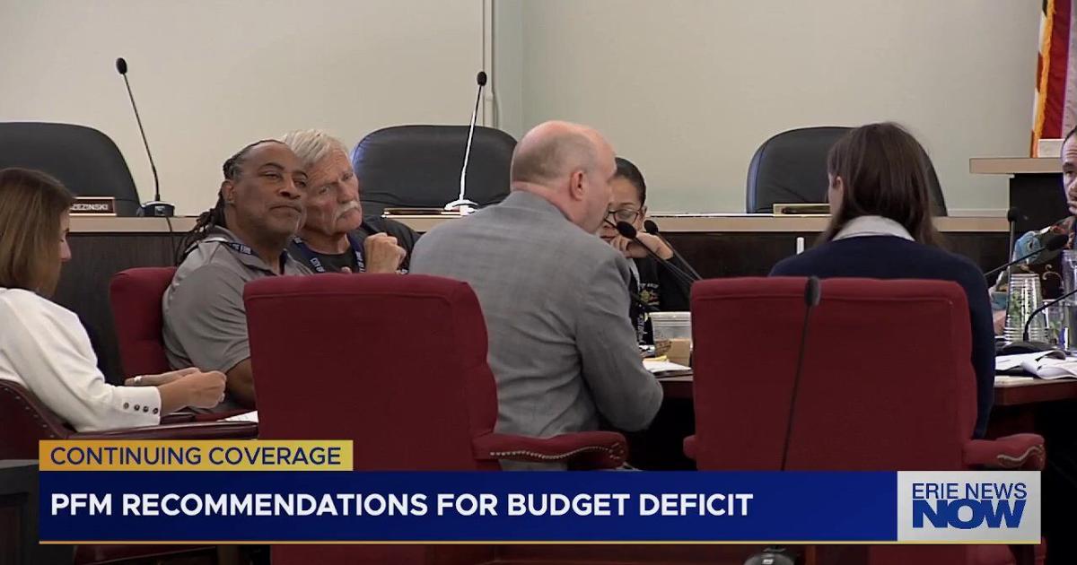 PFM Recommendations for City of Erie Budget Deficit | News