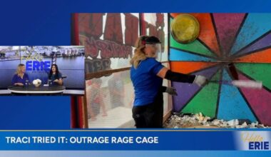 Hello Erie: Traci Visits the Outrage Rage Cage in This Week's Traci Tried It | Hello Erie