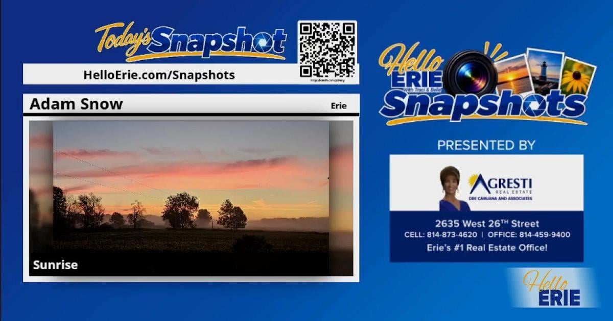 Today's Hello Erie Snapshot of the Day | Hello Erie
