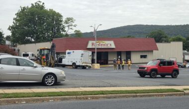 Driver taken to hospital with injuries after crashing into HVAC unit, causing gas leak | Reading Area