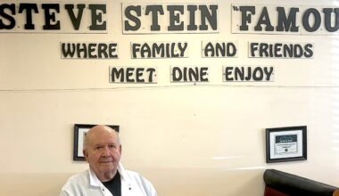 Stein Stein, owner of Steve Stein's Famous Deli in Northeast Philadelphia, the day after his last day in business, Aug. 24, 2026.