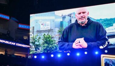 Pennsylvania Sen. Fetterman speaks to Republican midterm convention