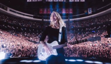 Phoebe Bridgers at Xfinity Mobile Arena in South Philly during The Lost Tour on Monday night.