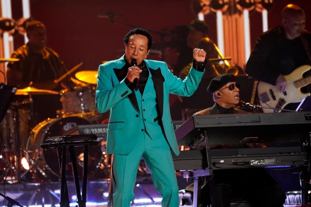 Smokey Robinson is set to perform at the Parx Casino. (Associated Press)