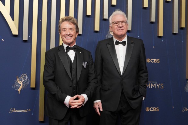 Martin Short, and Steve Martin are performing two shows in Hershey. (Associated Press)