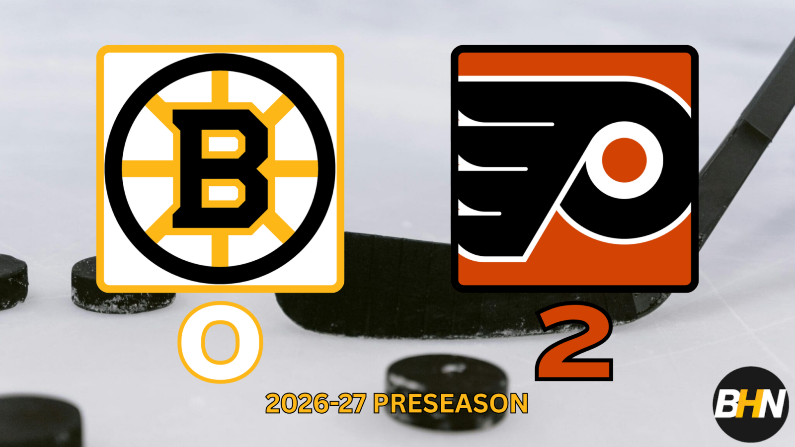 Bruins Shut Out in Philadelphia, Suffer First Preseason Loss
