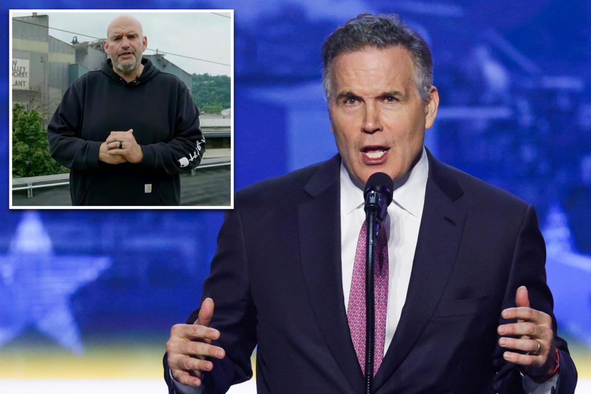 Pa. Democrat John Fetterman delivers surprise message at Republican midterm convention