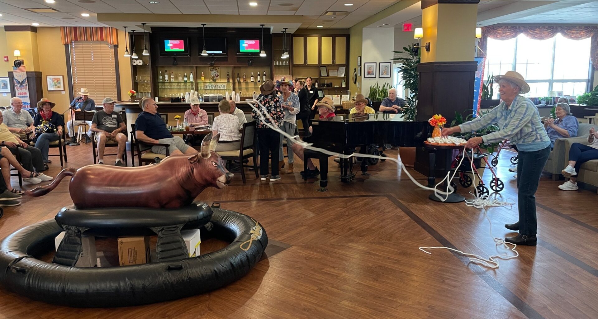Heritage of Green Hills holds rodeo party