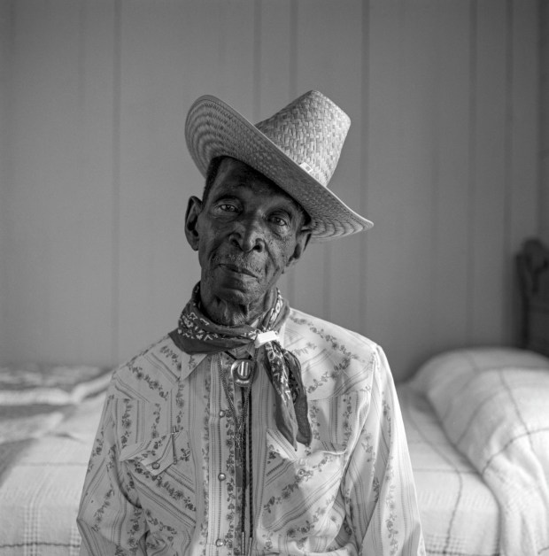 Ron Tarver's "Nathan Youngblood," Victoria, TX, 1994 will be among the exhibition pieces at Swarthmore College's"Black Western Culture through Music, Film, and Art" event series. (COURTESY OF SWARTHMORE COLLEGE)