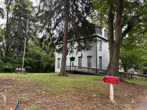 The Sands of Secane horseshoe tournament has been held at the Upper Darby Detachment No. 884 of the Marine Corps League for the past 12 years. (KATHLEEN E. CAREY - DAILY TIMES)