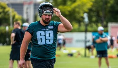 Eagles placing starting guard Landon Dickerson on IR – NBC Sports Philadelphia
