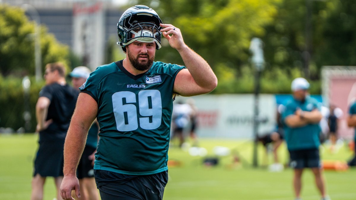 Eagles placing starting guard Landon Dickerson on IR – NBC Sports Philadelphia