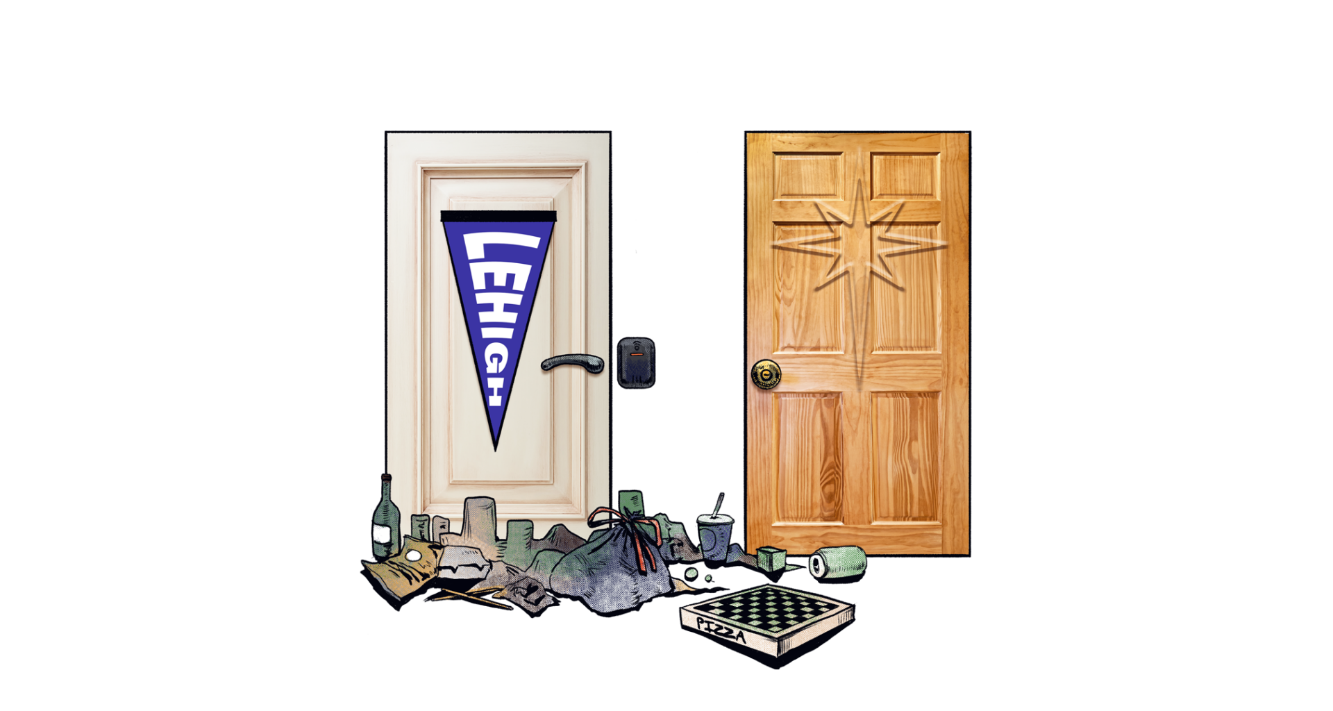Not your friendly neighbor - The Brown and White
