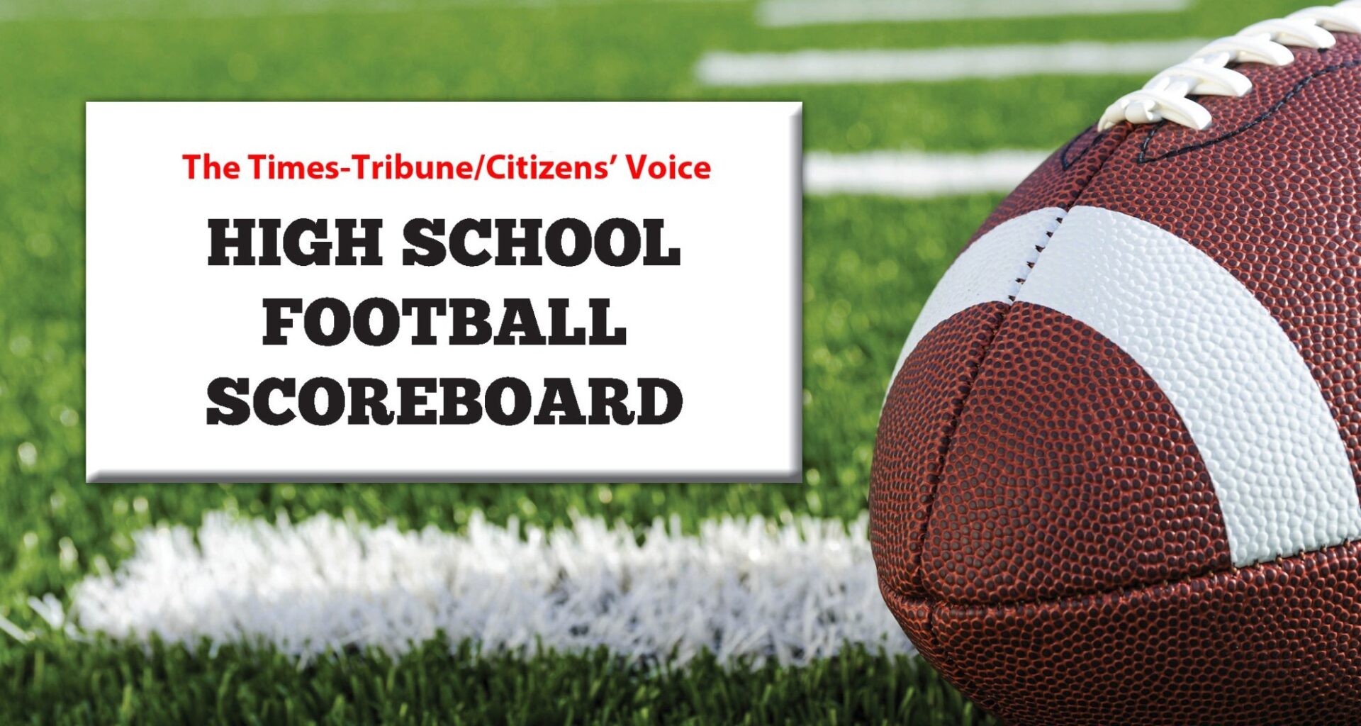 HIGH SCHOOL FOOTBALL SCOREBOARD: Week 2